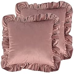 Velvet ruffle throw for sale  Delivered anywhere in USA 
