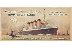 Olympic titanic white for sale  Delivered anywhere in UK