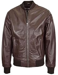 Mens real leather for sale  Delivered anywhere in UK