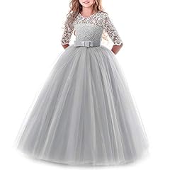 Flower girls lace for sale  Delivered anywhere in UK