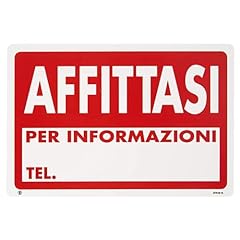 Salpie cartello affittasi usato  Spedito ovunque in Italia 