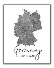 Germany map wall for sale  Delivered anywhere in USA 