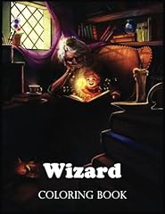 Wizard coloring book for sale  Delivered anywhere in USA 