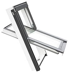 YARDLITE APX White PVC Roof Window, Centre-Pivot, Double for sale  Delivered anywhere in UK