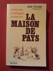 Restaurer aménager préserver d'occasion  Livré partout en France