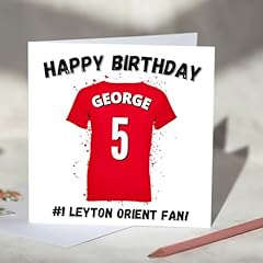 Leyton orient personalised for sale  Delivered anywhere in UK