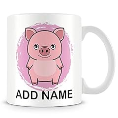 Pig mug personalised for sale  Delivered anywhere in UK