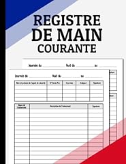 Registre main courante d'occasion  Livré partout en France