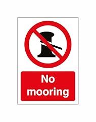 Mooring signs safety for sale  Delivered anywhere in UK