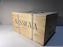 Sassicaia 2020 cassa usato  Spedito ovunque in Italia 