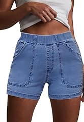 Hvepuo denim shorts for sale  Delivered anywhere in USA 