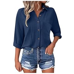 Button shirts women for sale  Delivered anywhere in USA 