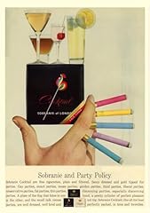 Photograph print sobranie for sale  Delivered anywhere in UK