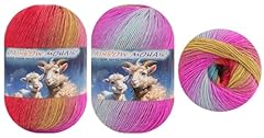 3pk rainbow mohair for sale  Delivered anywhere in UK