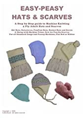Easy Peasy 4 Ply Hats and Scarves: A Step by Step guide, used for sale  Delivered anywhere in USA 
