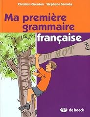 Grammaire française d'occasion  Livré partout en Belgiqu