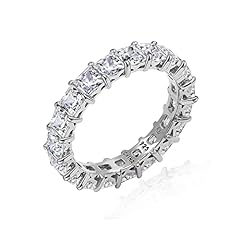 Amazon Collection Platinum-Plated Sterling Silver Princess for sale  Delivered anywhere in USA 