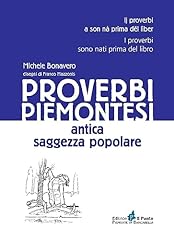 Proverbi piemontesi. antica usato  Spedito ovunque in Italia 
