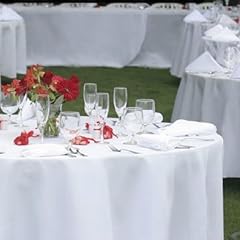 Nappe ronde blanche d'occasion  Livré partout en France