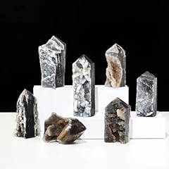 Natürlicher druzy schwarzer gebraucht kaufen  Wird an jeden Ort in Deutschland