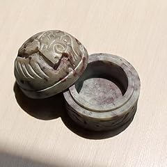 Hand carved soapstone for sale  Delivered anywhere in UK