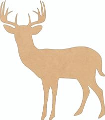 Unfinished wood deer for sale  Delivered anywhere in USA 
