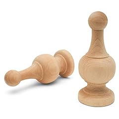 Unfinished wood finials for sale  Delivered anywhere in USA 
