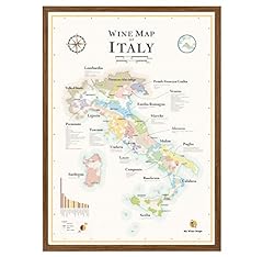 Wine map italy for sale  Delivered anywhere in USA 