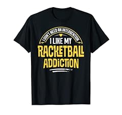 Funny racketball shirt for sale  Delivered anywhere in UK