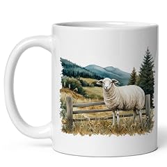 Sheep ceramic coffee for sale  Delivered anywhere in USA 