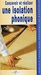 Concevoir réaliser isolation d'occasion  Livré partout en France