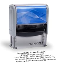 Adressstempel easyprint wunsch gebraucht kaufen  Wird an jeden Ort in Deutschland