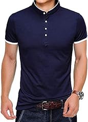 Tansozer Polo Shirts Mens T Shirts Short Sleeve Shirts, used for sale  Delivered anywhere in UK