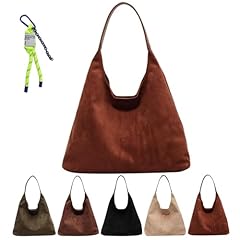 Vgpbphj suede tote for sale  Delivered anywhere in UK