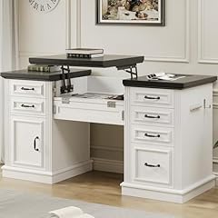 Farmhouse lift desktop for sale  Delivered anywhere in USA 