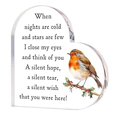 Robin memorial gift for sale  Delivered anywhere in UK