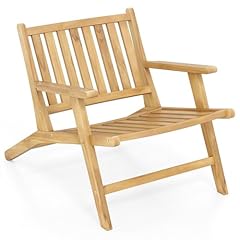 Costway teak wood for sale  Delivered anywhere in UK