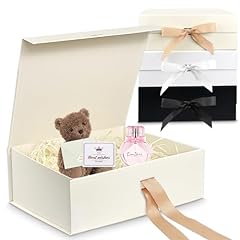 Beige gift box for sale  Delivered anywhere in UK