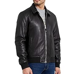 Blouson cuir noir d'occasion  Livré partout en France