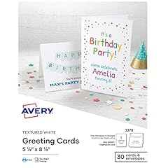 Avery printable greeting for sale  Delivered anywhere in USA 