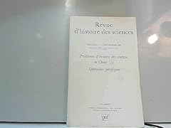 Rev.hist.sciences 1990 .43 d'occasion  Livré partout en France