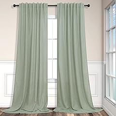 Sage green curtains for sale  Delivered anywhere in UK