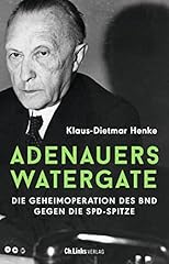 Adenauers watergate geheimoper gebraucht kaufen  Wird an jeden Ort in Deutschland