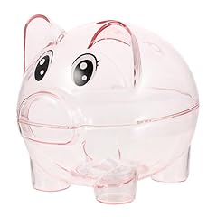 Clear pig piggy for sale  Delivered anywhere in UK