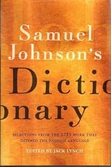 Samuel johnson dictionary for sale  Delivered anywhere in UK