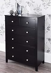 Brooklyn black chest for sale  Delivered anywhere in UK