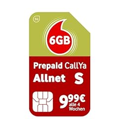 Prepaid callya dauerhaft gebraucht kaufen  Wird an jeden Ort in Deutschland