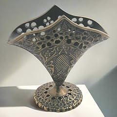 Bronze fan vase for sale  Delivered anywhere in USA 