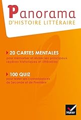 Panorama histoire littéraire d'occasion  Livré partout en France