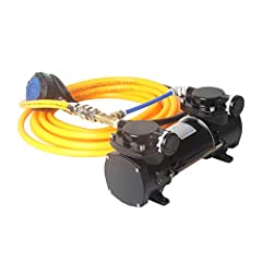 12V DC Diving Air Compressor with 50ft ABS Breathing for sale  Delivered anywhere in USA 